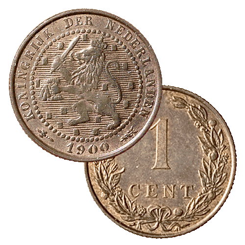 1 Cent 1900 a